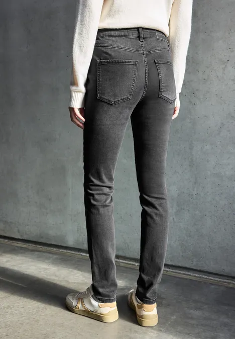 Skinny Fit Jeans black washed