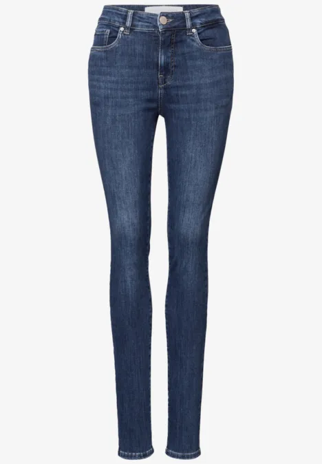 Skinny Fit Jeans Dark blue washed