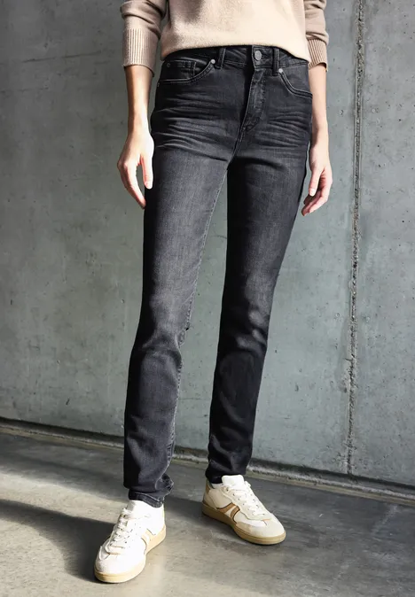 Skinny Fit Jeans black washed