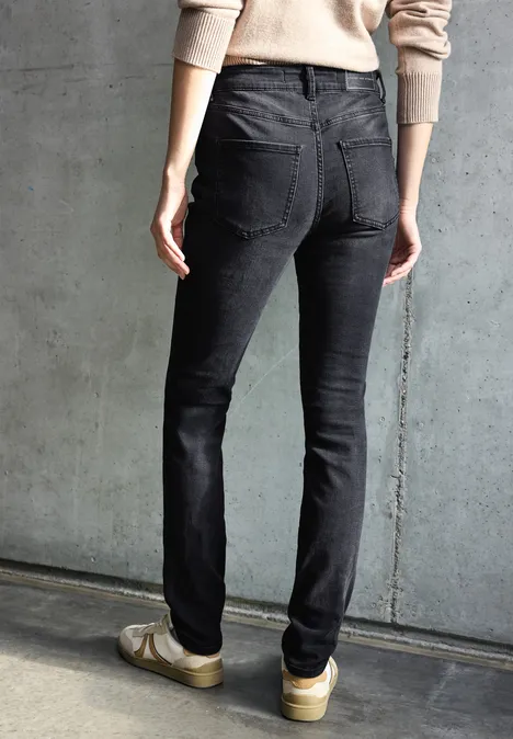 Skinny Fit Jeans black washed