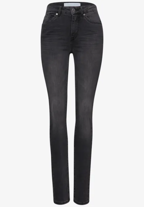 Skinny Fit Jeans black washed