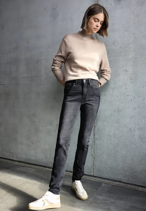 Skinny Fit Jeans black washed
