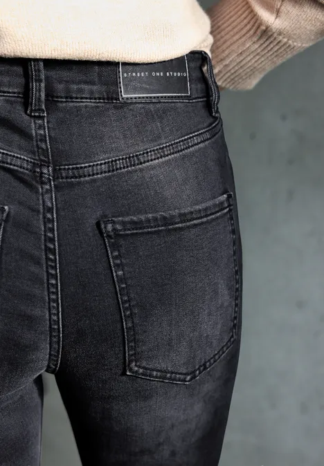 Skinny Fit Jeans black washed