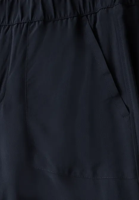 Culotte in Unifarbe deep blue