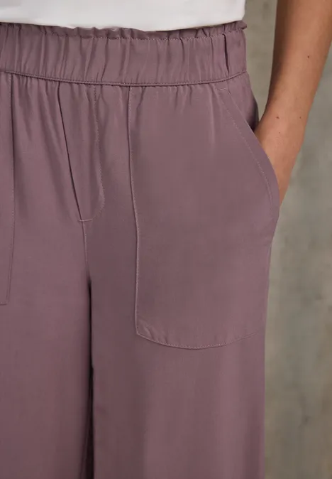 Culotte in Unifarbe hazy rose