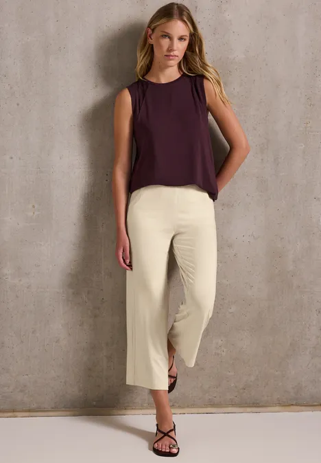7/8 Jersey Culotte velvet cream