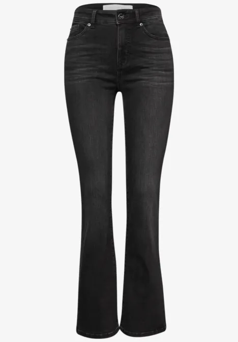 Bootcut Jeans black soft wash