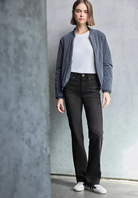 Bootcut Jeans black soft wash