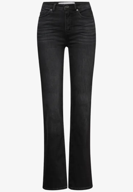 Bootcut Jeans black soft wash
