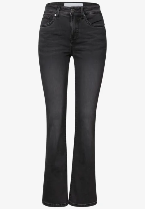 Bootcut Jeans soft black washed