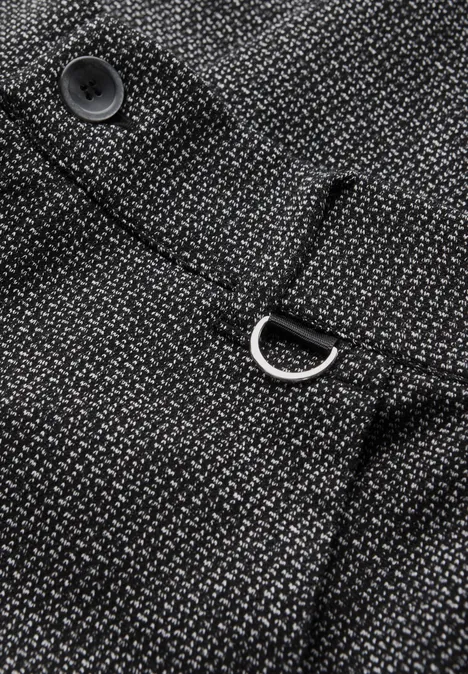 Cargo Melange Hose Black