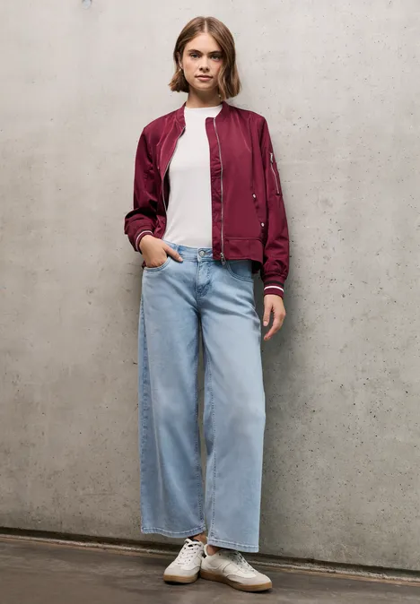 Bleached Wide Leg Jeans Ultra Bleach Random