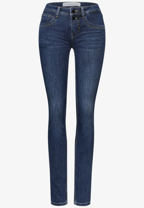 Jeans casual fit Dark Indigo Blue washed