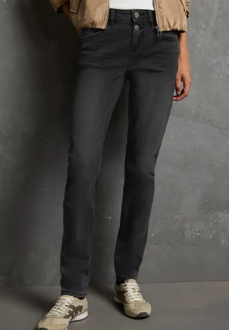 Casual jeans Black Authentic washed