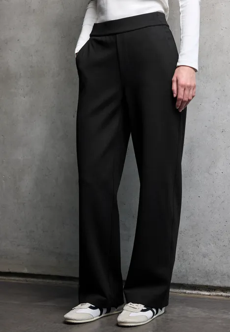 Straight Leg Hose Black