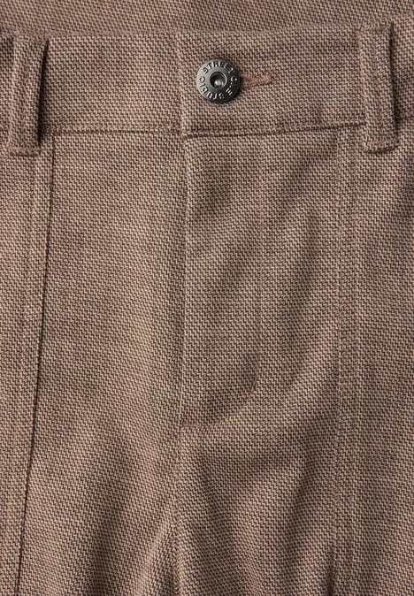 Straight Leg Melange Hose sandstone beige mel.