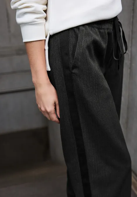 Straight Leg Hose anthracite melange