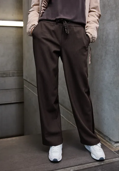 Straight Leg Hose rustic brown mel.