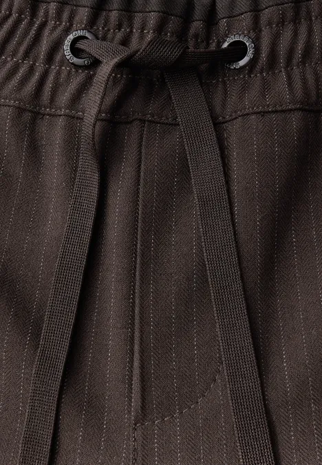 Broek met galonstrepen null