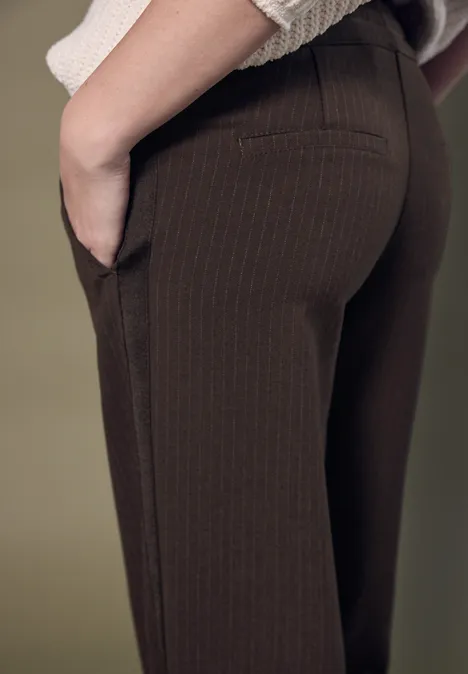 Broek met galonstrepen null