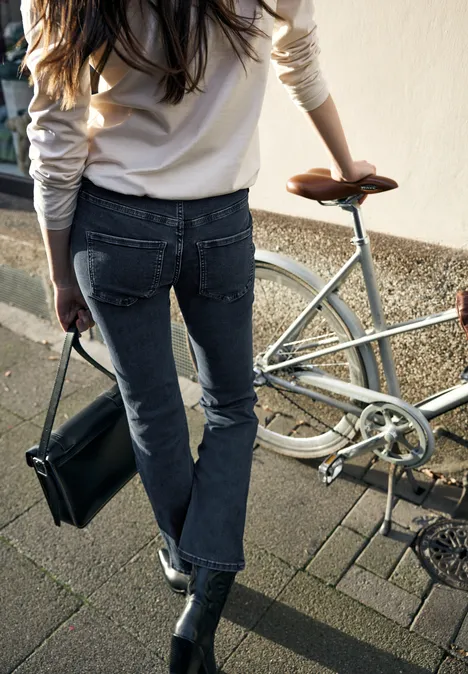 Bootcut Jeans Blue Black Washed