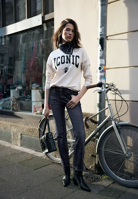 Bootcut Jeans Blue Black Washed