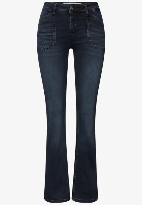 Bootcut Jeans Blue Black Washed