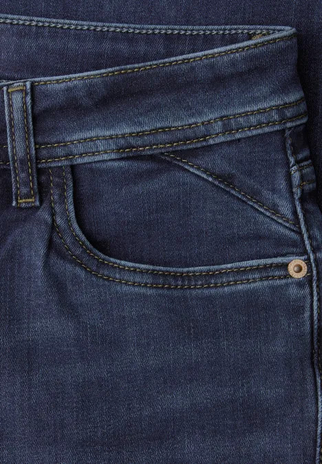 Jeans Bootcut Dark Blue Wash