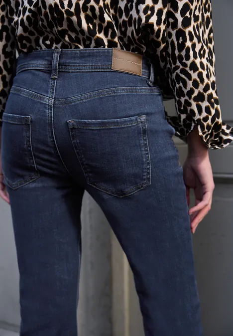 Jeans Bootcut Dark Blue Wash