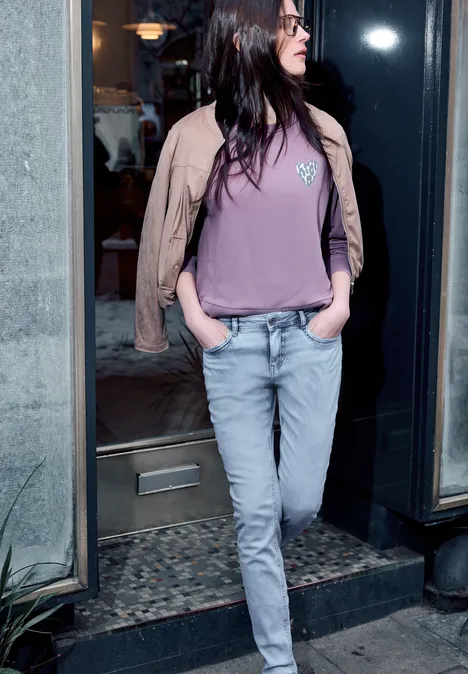 Jeans met smalle pijpen Ultra Bleach Wash