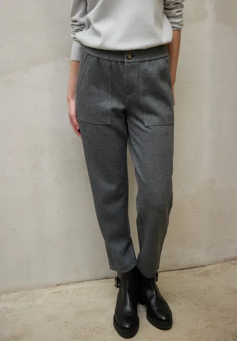 Vrijetijdskleding Chino anthracite melange