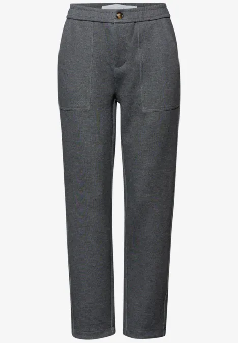 Vrijetijdskleding Chino anthracite melange