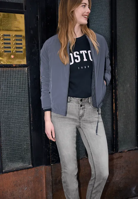 Slim Legs Jeans grey washed