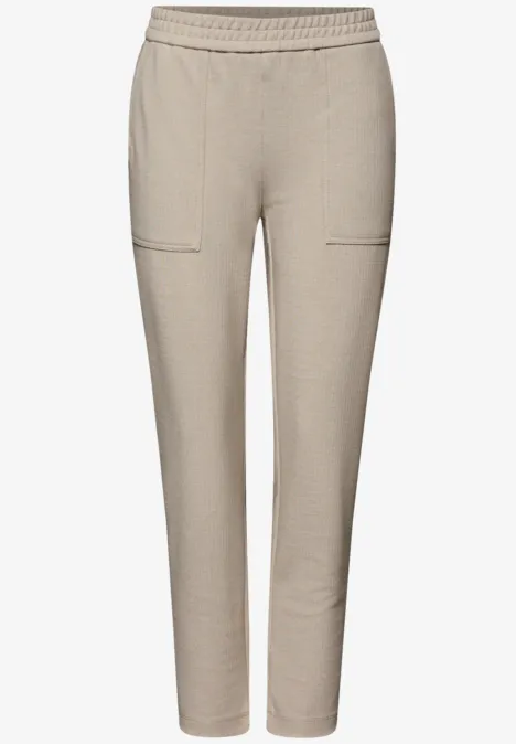 Pantalon de jogging soft beige