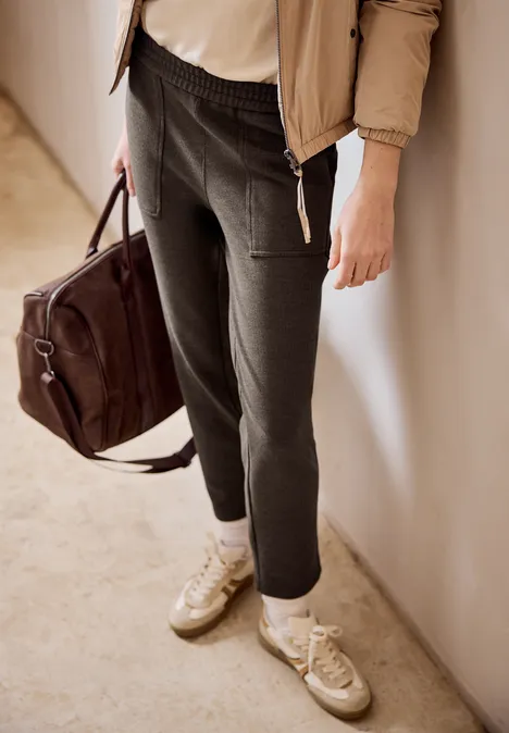 Joggpants plummy brown