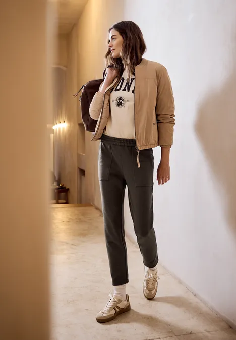 Pantalon de jogging plummy brown