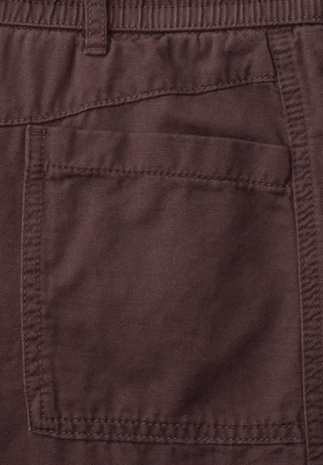 Tapered Leg Hose mahogany brown