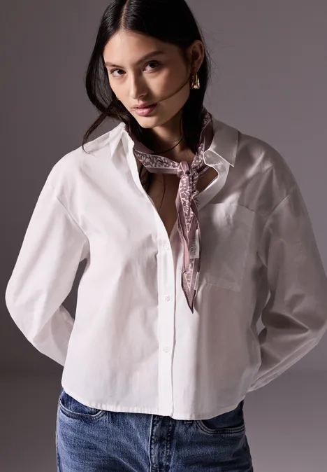 Bedrucktes Bandana hazy rose