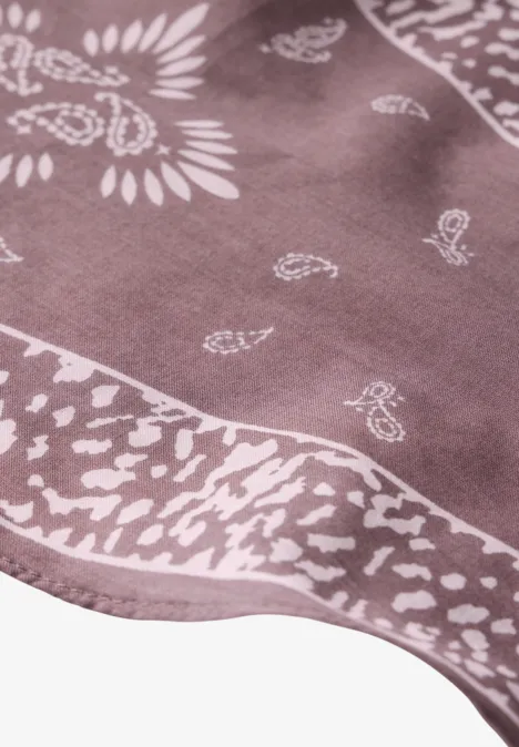 Bedrucktes Bandana hazy rose