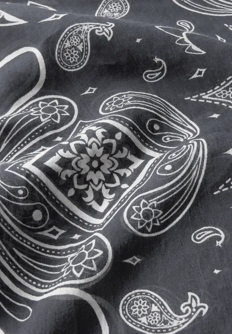 Bandana met patroon dark void blue