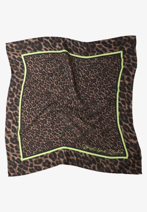 Leo Satin Bandana Black