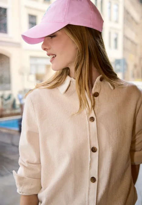 Washed-Look Cap tulip pink