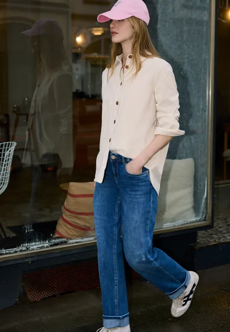 Washed-Look Cap tulip pink