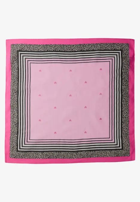 Mustermix Tuch tulip pink