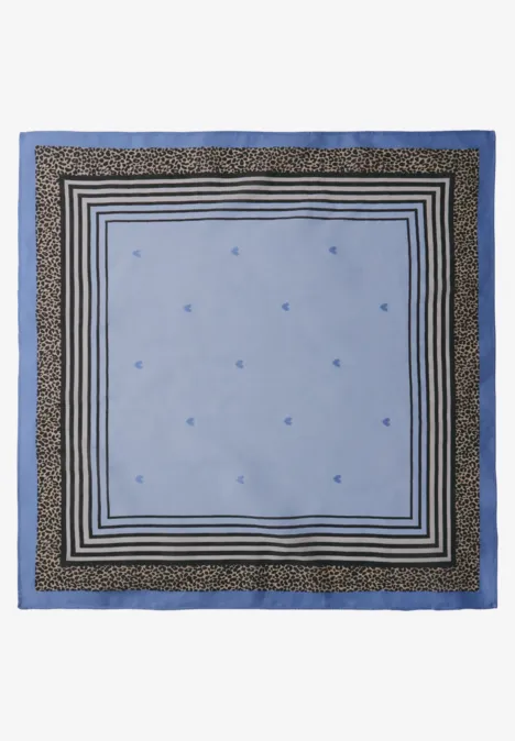 Mustermix Tuch blue echo