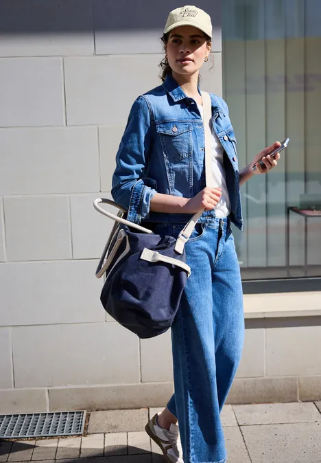 Cap aus Baumwolle mit Slogan clay sand