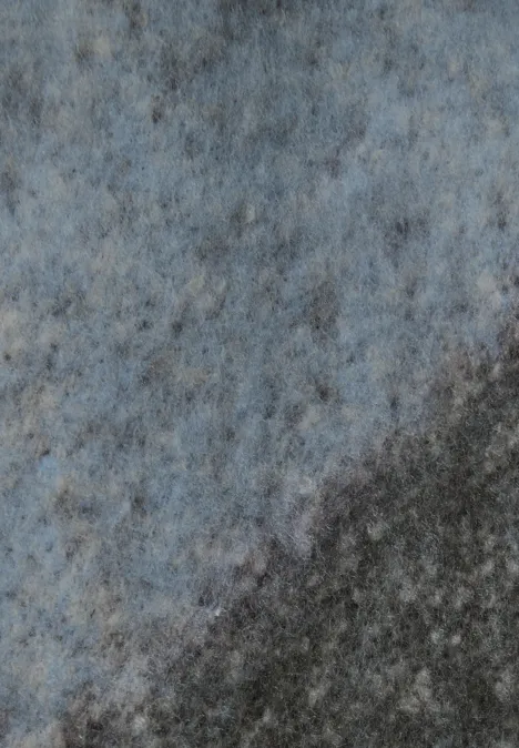 Longue écharpe à motif Argyle loom blue