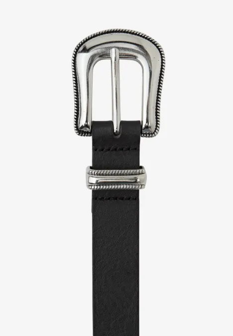 Ledergürtel Black