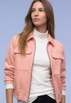 Veste Femme Combo Cuir Et Tricot - Marque Chico's, Taille L, Verte, Très Bon état