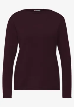 Street One Damen Strickpullover – Gestreift, Grobstrick, Mit Stehkragen, Mehrfarbig